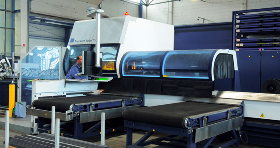 Rohrlaserzuschnitte mit der TruLaser Tube 7000 Rohrlaserzuschnitte mit der TruLaser Tube 7000